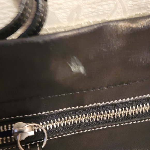Coach leather shoulder bag - Picture 4 of 4